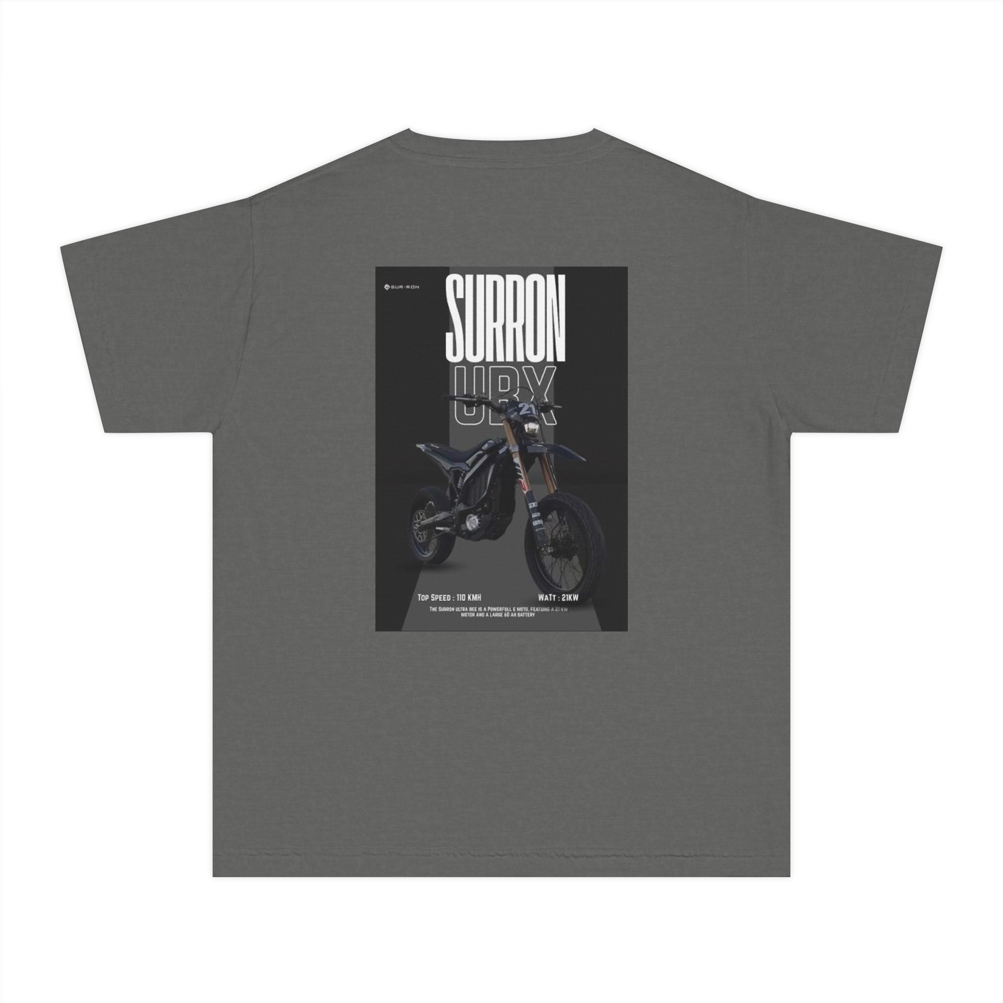 Youth Tee — Customizable "Enter text" Stencil Graphic