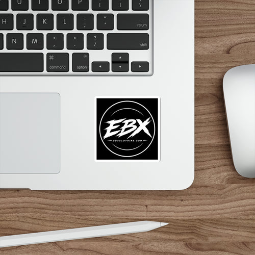 EBX Electric Bike Die-Cut Sticker — Motorcycle Blueprint Logo