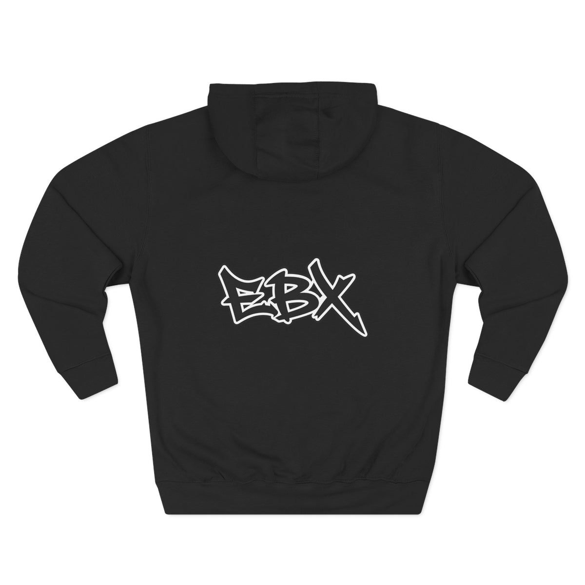 EBX Logo Hoodie - Minimal Graphic Fleece Pullover