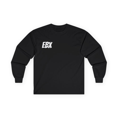 Long Sleeve Tee — 'MAKE WHEELIES LEGAL' Graphic with EBX Chest Logo