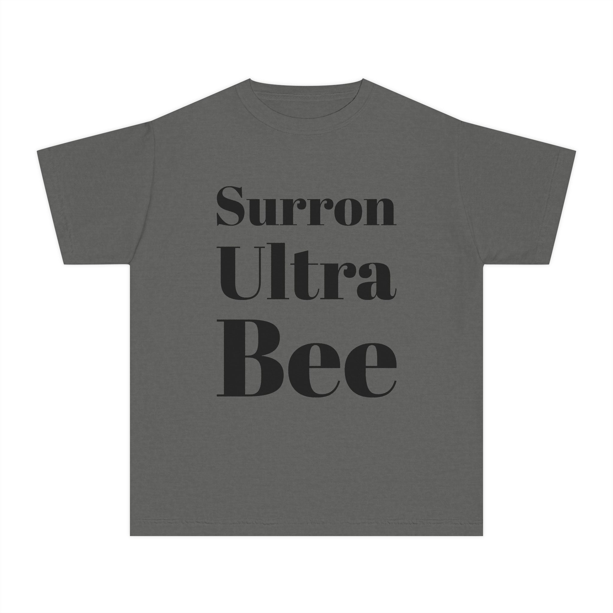 Youth Tee — Customizable "Enter text" Stencil Graphic
