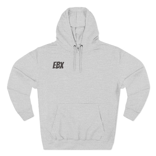 EBX Logo Hoodie - Minimal Graphic Fleece Pullover