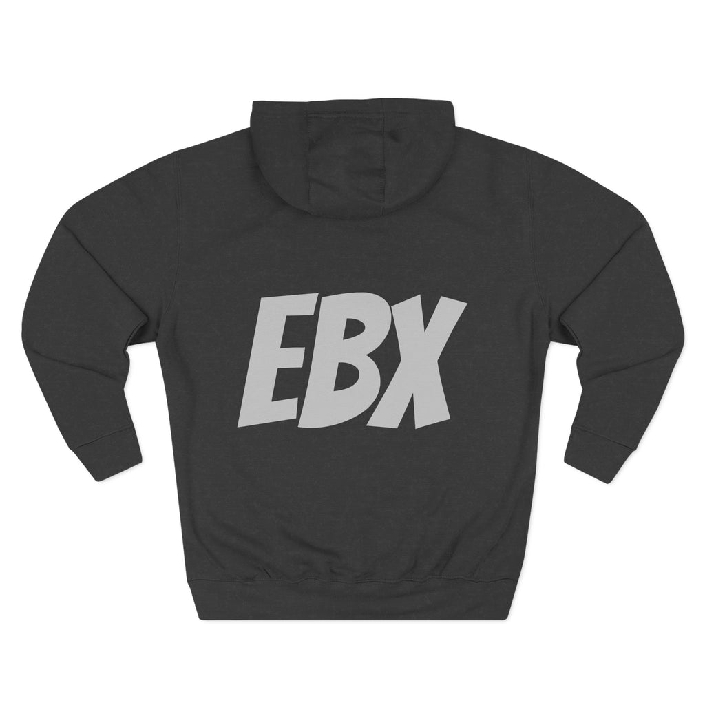 EBX Logo Hoodie - Minimal Graphic Fleece Pullover