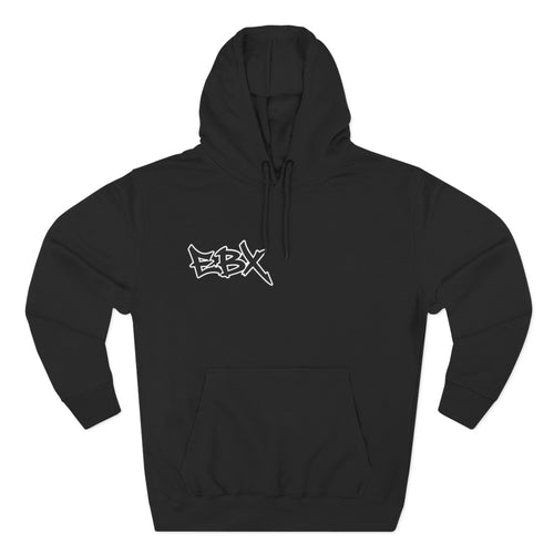 EBX Logo Hoodie - Minimal Graphic Fleece Pullover