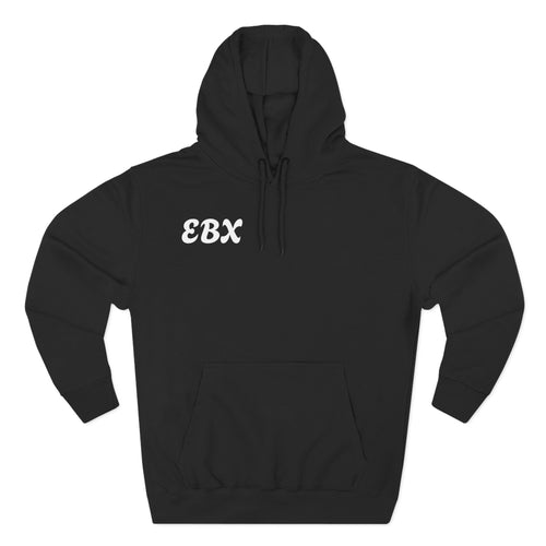 EBX Logo Hoodie - Minimal Graphic Fleece Pullover