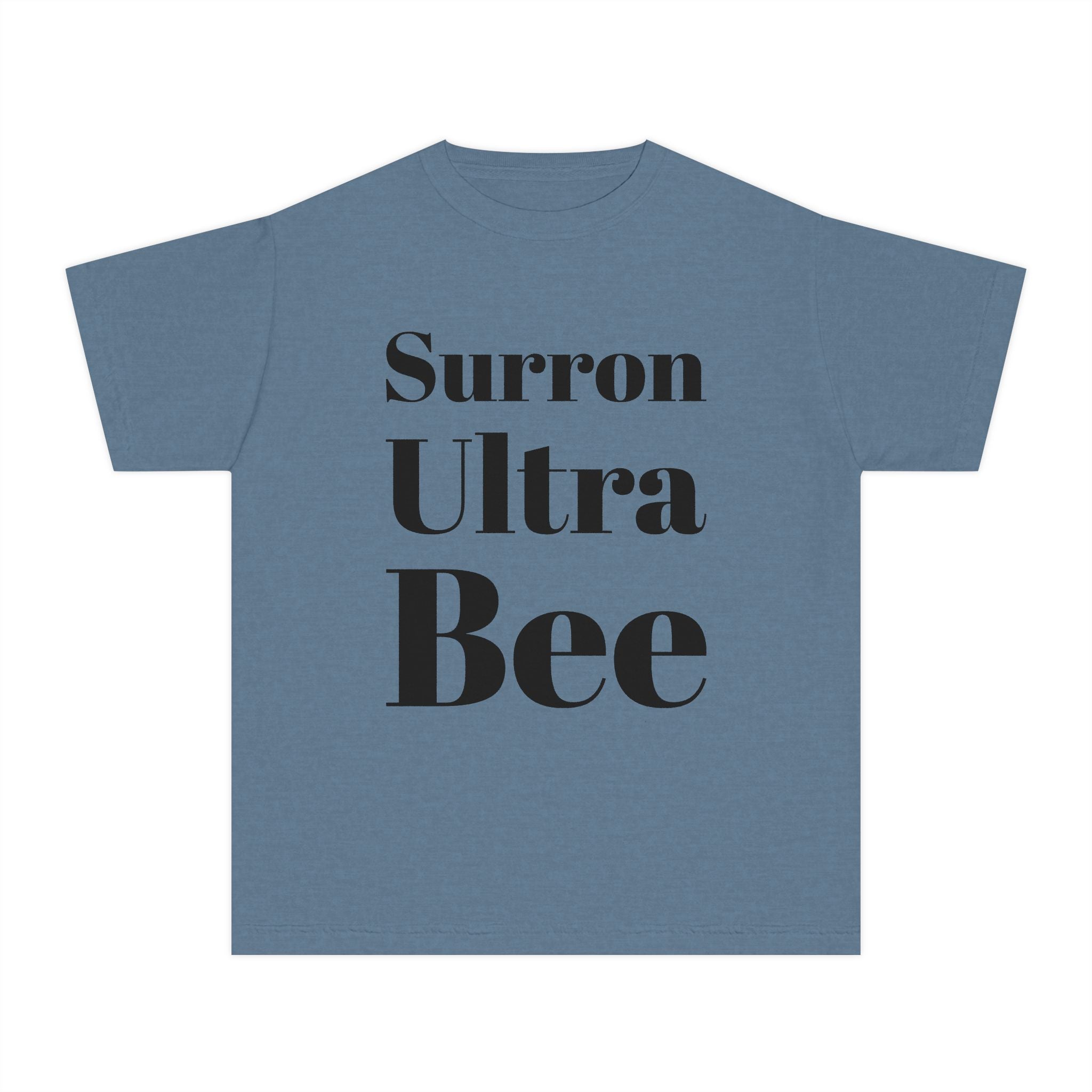 Youth Tee — Customizable "Enter text" Stencil Graphic