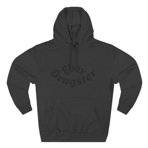 Ebox Dragster Hoodie — Graphic Motorcycle Back Print Fleece Hoodie