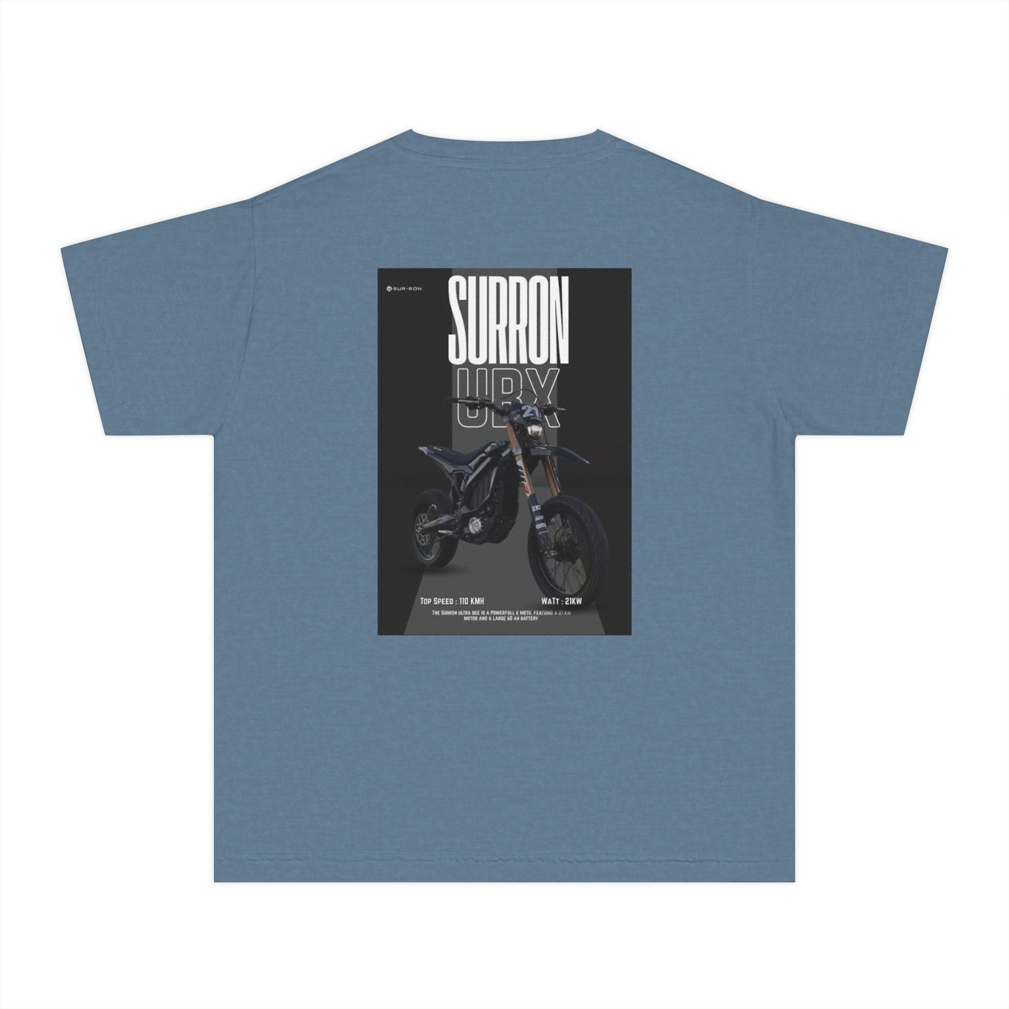 Youth Tee — Customizable "Enter text" Stencil Graphic