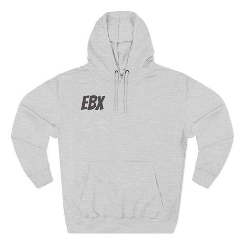 EBX Logo Hoodie - Minimal Graphic Fleece Pullover